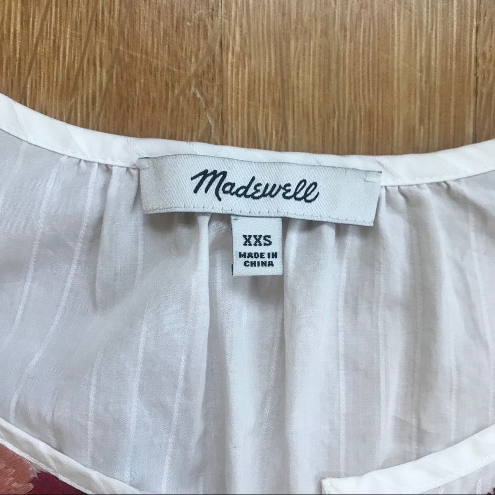 Madewell embroidered Floral Fable top - Picture 4 of 4
